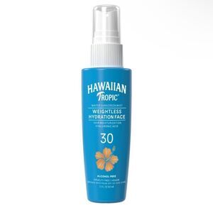 Hawaiian Tropic Weightless Hydration Face Mist SPF 30